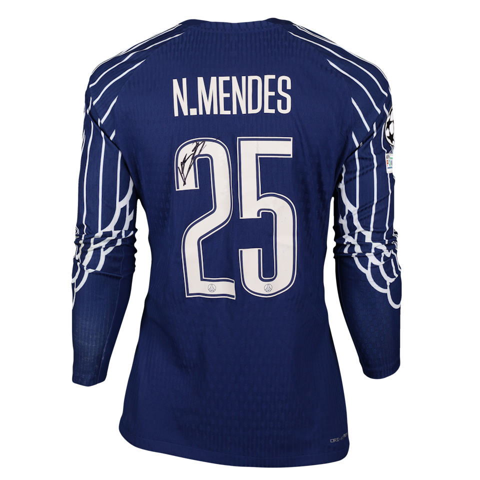 Nuno Mendes Paris Saint-Germain shirt