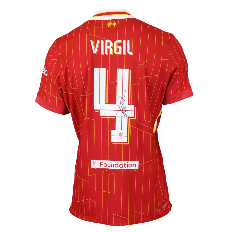 Virgil van Dijk Liverpool shirt