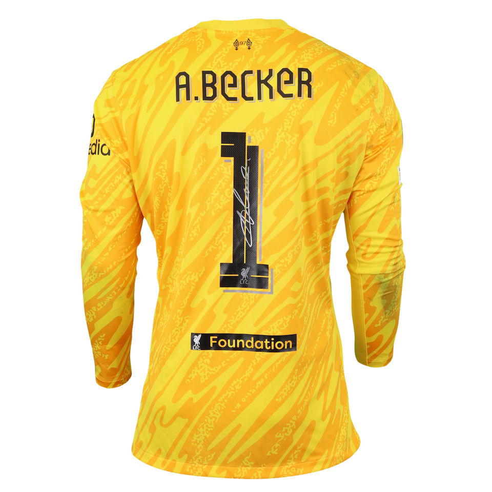 Alisson Becker Liverpool shirt