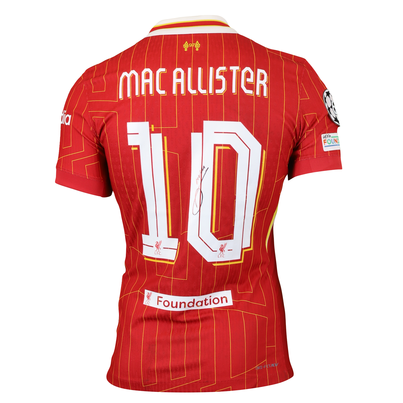 Alexis Mac Allister Liverpool shirt