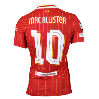 Shirt van Alexis Mac Allister Liverpool