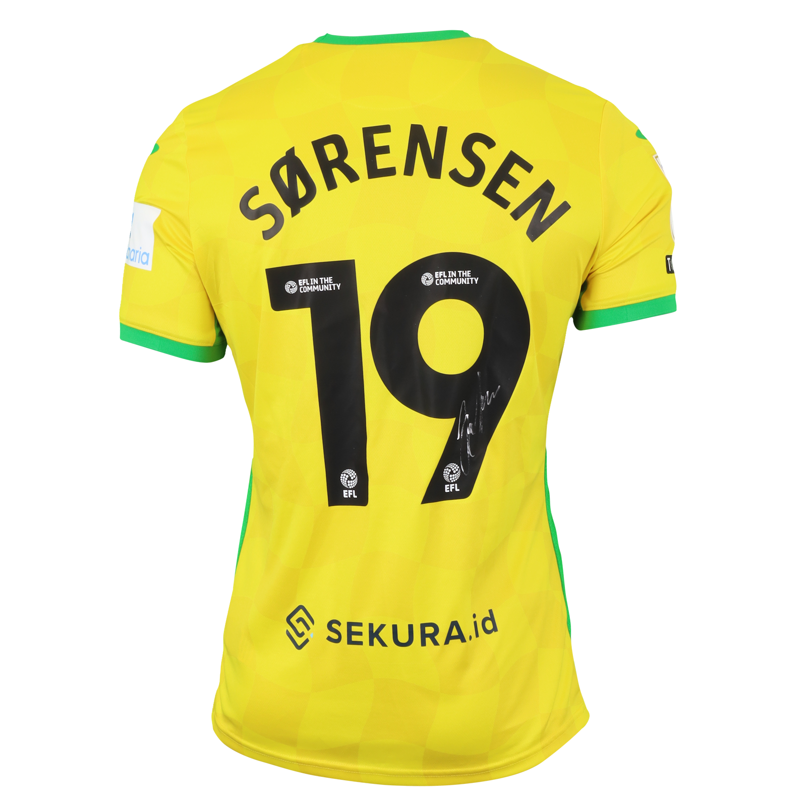 Jakob Lungi Sørensen Norwich City shirt