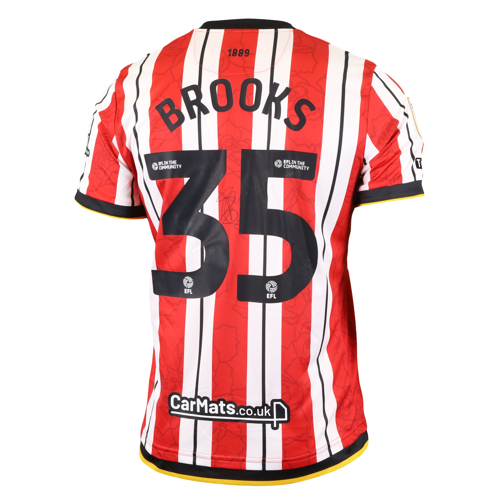 Andre Brooks Sheffield United shirt