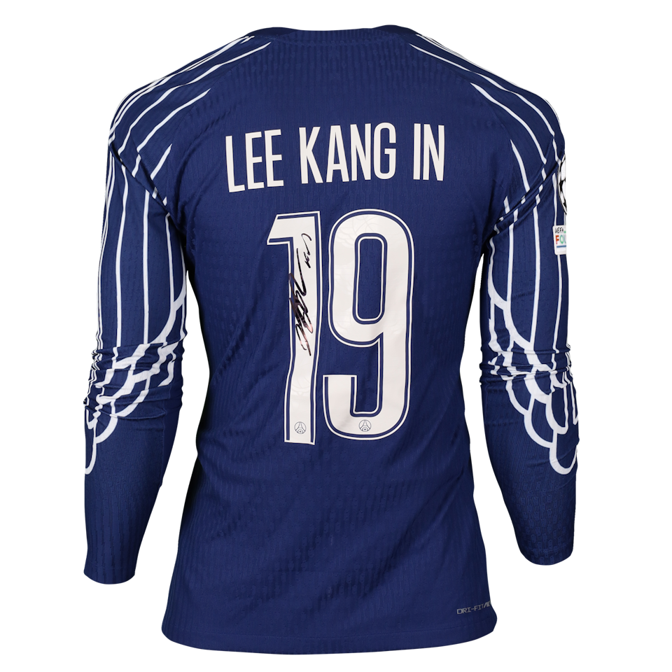 Lee Kang In  Paris Saint-Germain shirt
