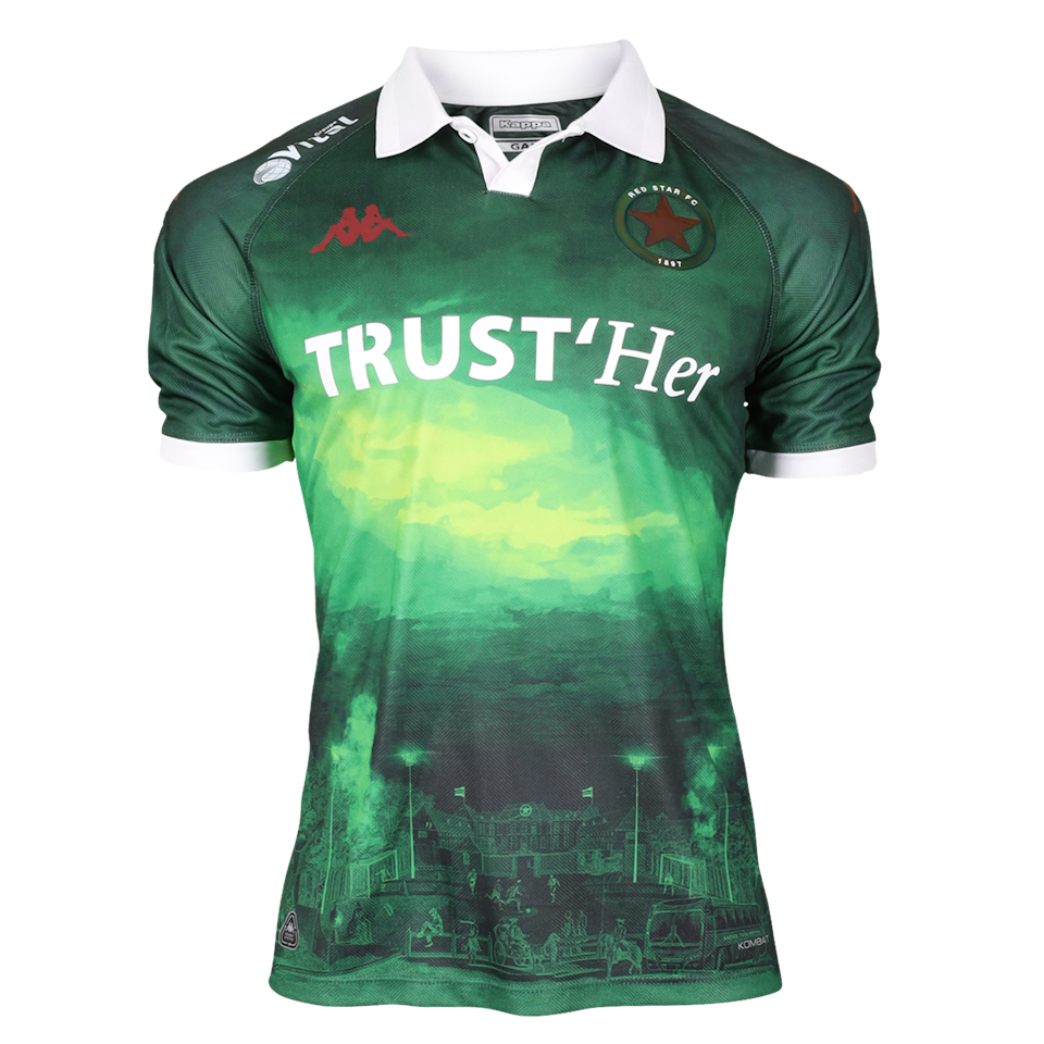 Kemo Cissé Red Star FC shirt