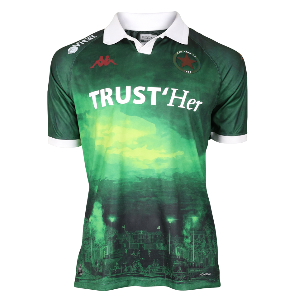 Dylan Durivaux Red Star FC shirt