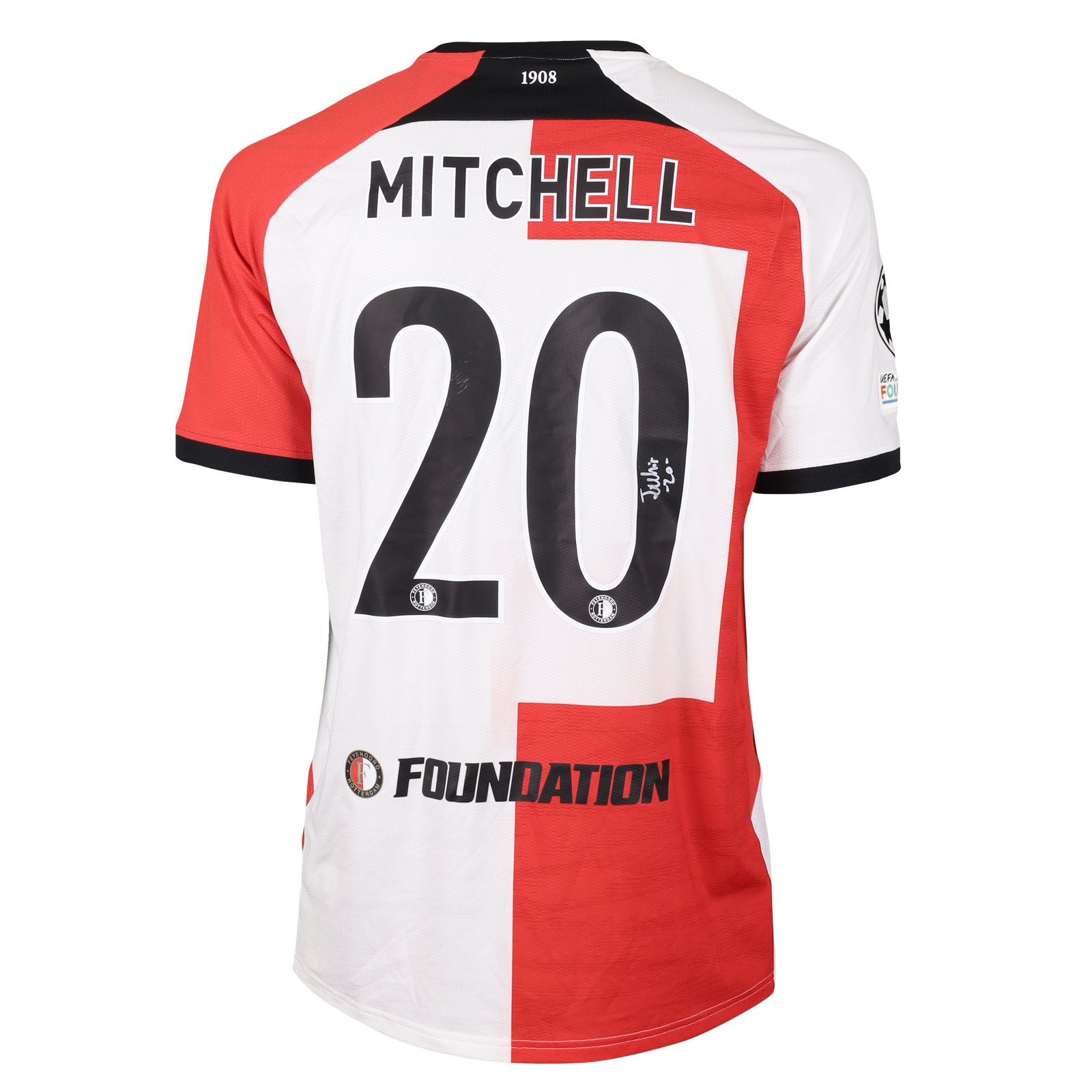 Jeyland Mitchell Feyenoord shirt