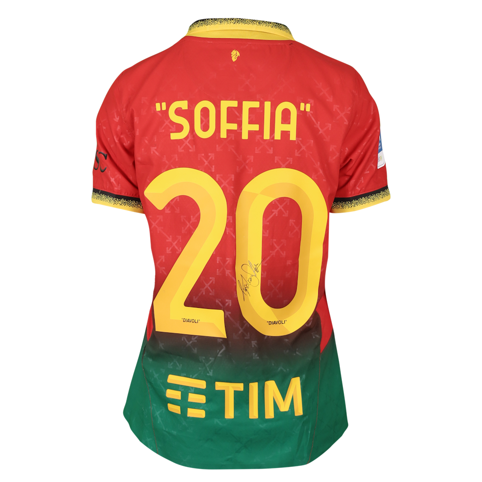 Angelica Soffia AC Milan Women jersey