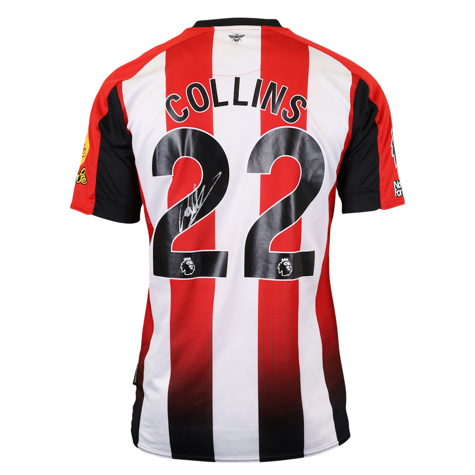Nathan Michael Collins Brentford shirt