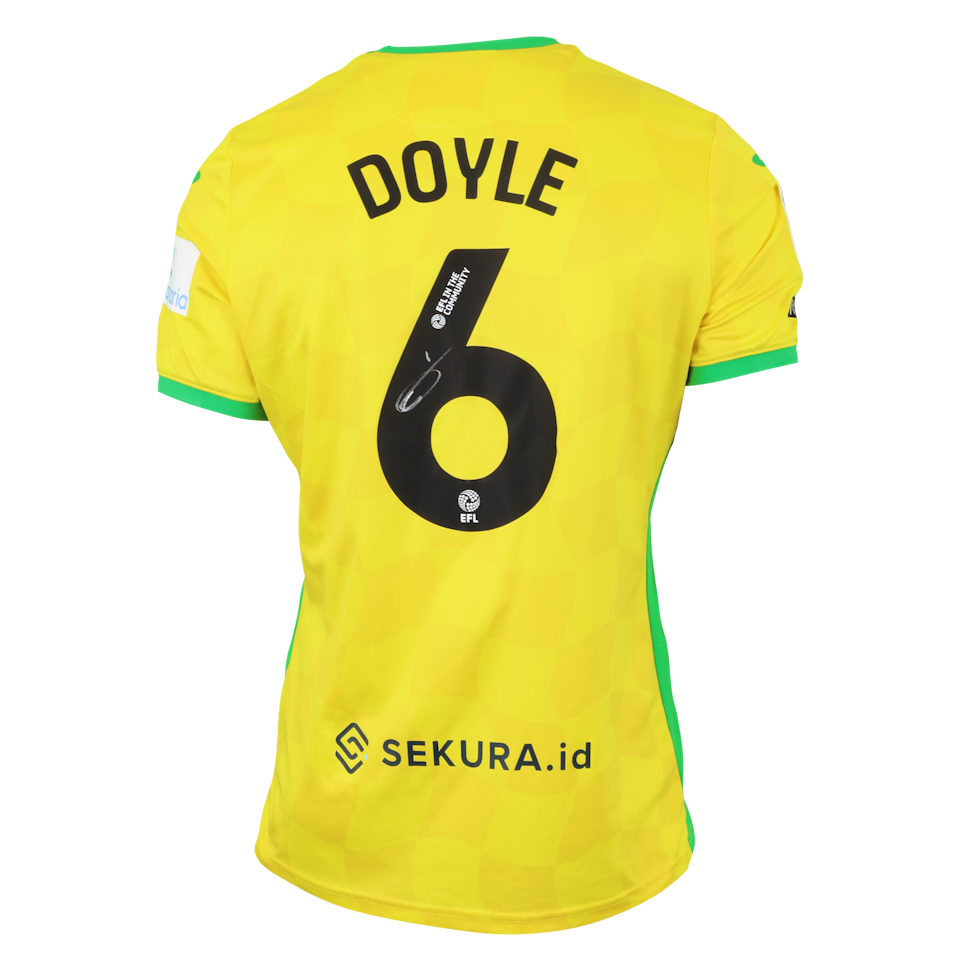 Callum Doyle Norwich City shirt