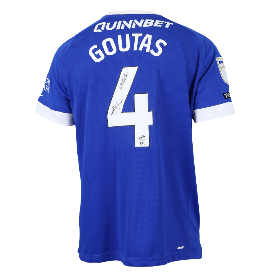 Dimitris Goutas Cardiff City FC shirt