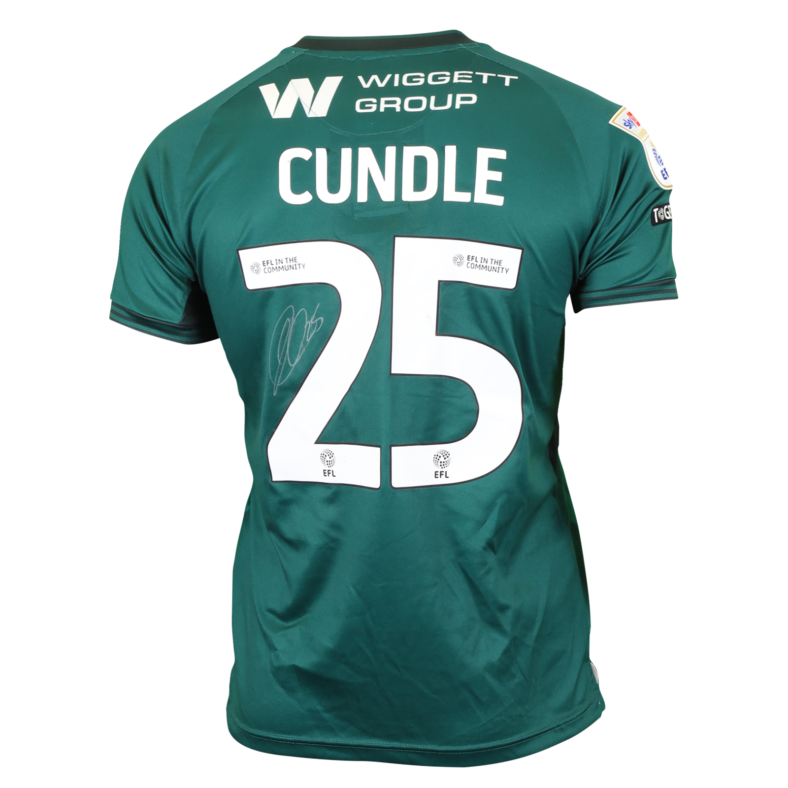 Luke Cundle Millwall shirt