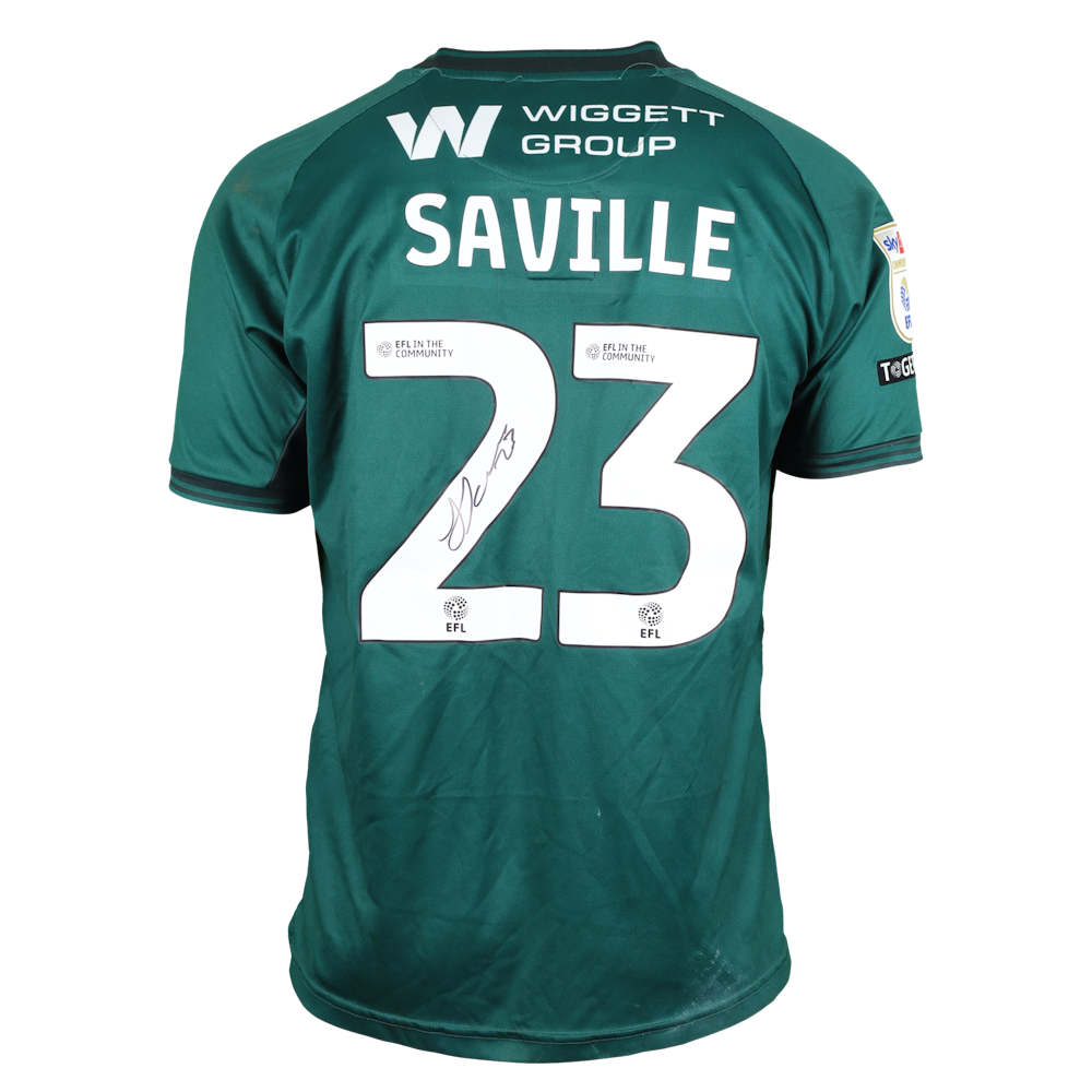 George Saville | Millwall | Leeds United - Millwall | MatchWornShirt