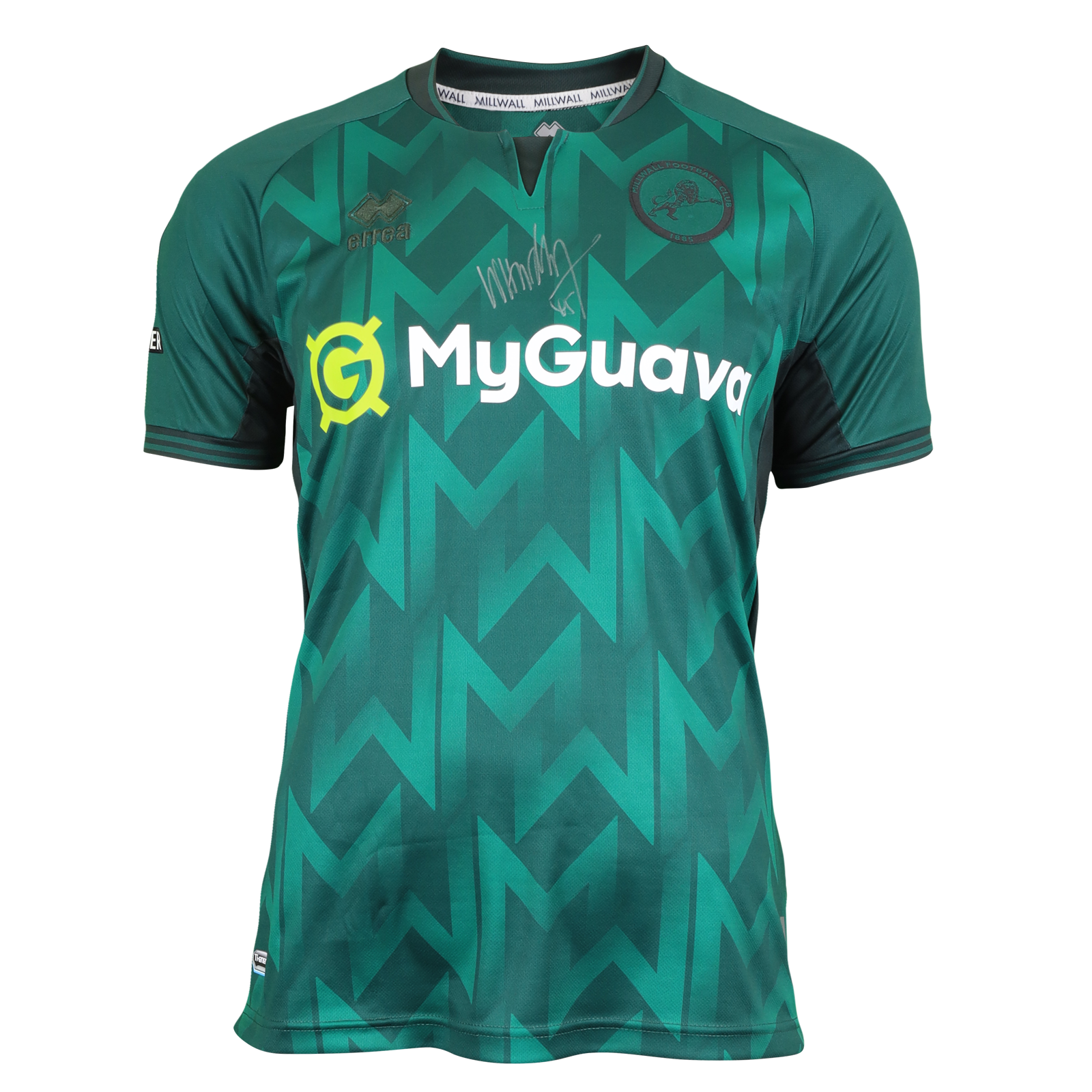 Wes Harding Millwall shirt