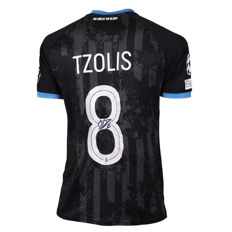 Christos Tzolis Club Brugge shirt