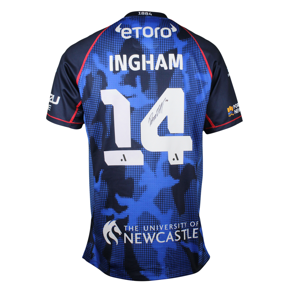 来自Newcastle Jets的Dane Ingham球衣