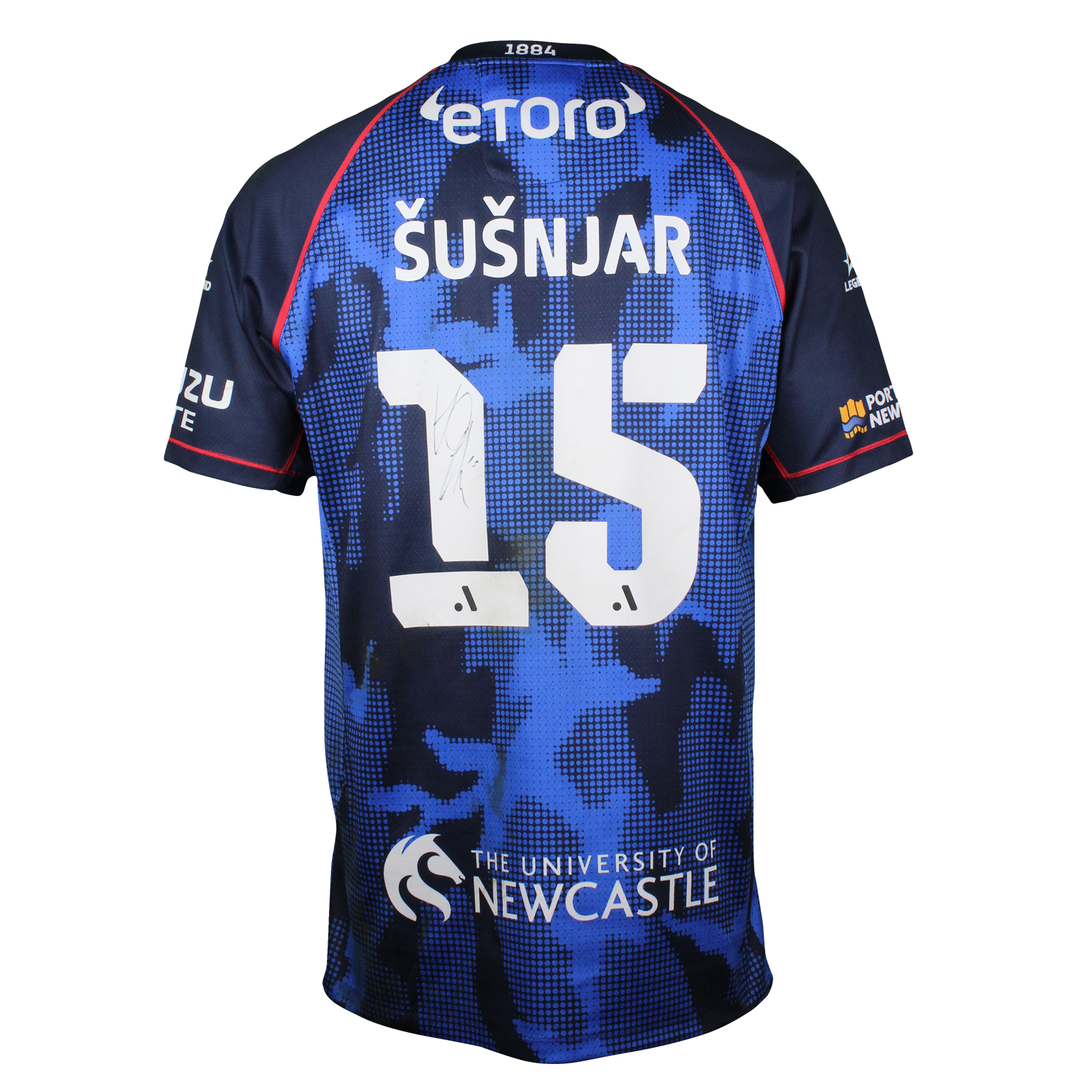 Aleksandar Susnjar Newcastle Jets shirt