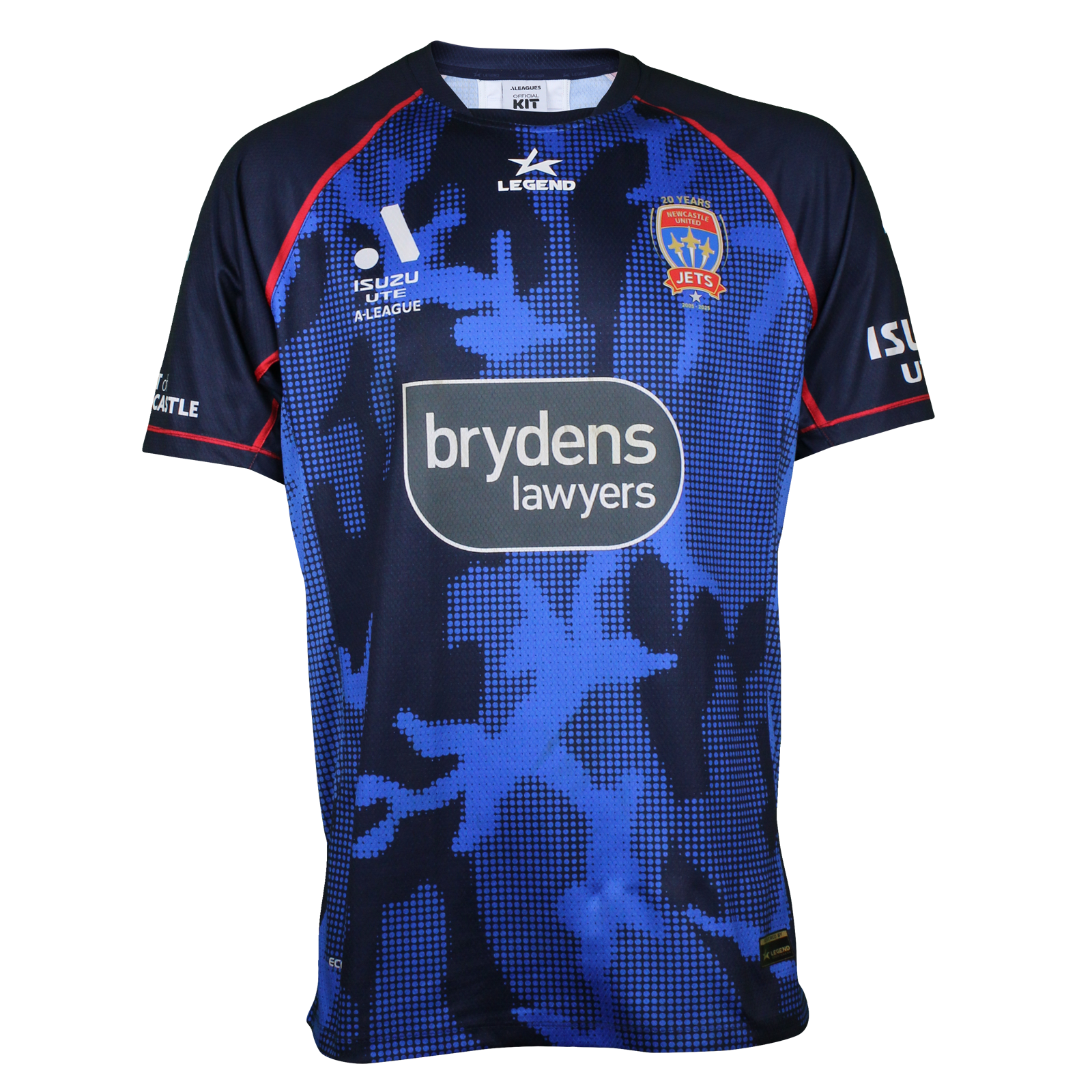 Justin Vidic Newcastle Jets shirt