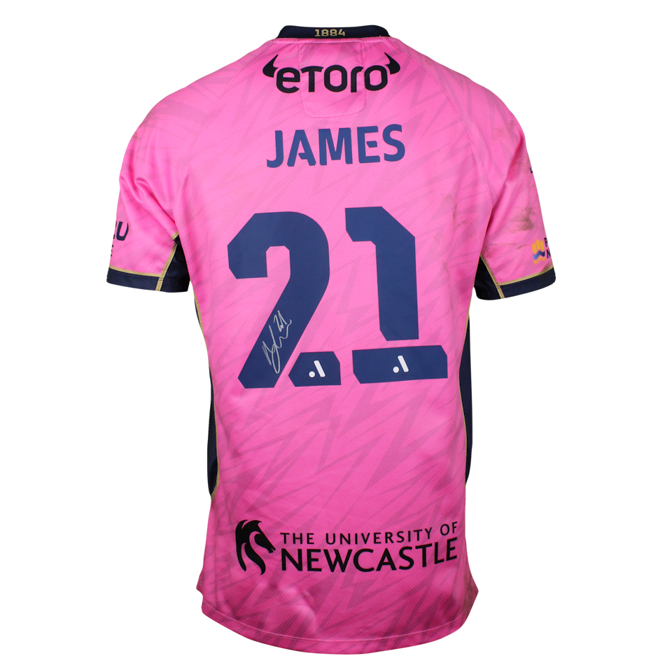 Noah James Newcastle Jets jersey