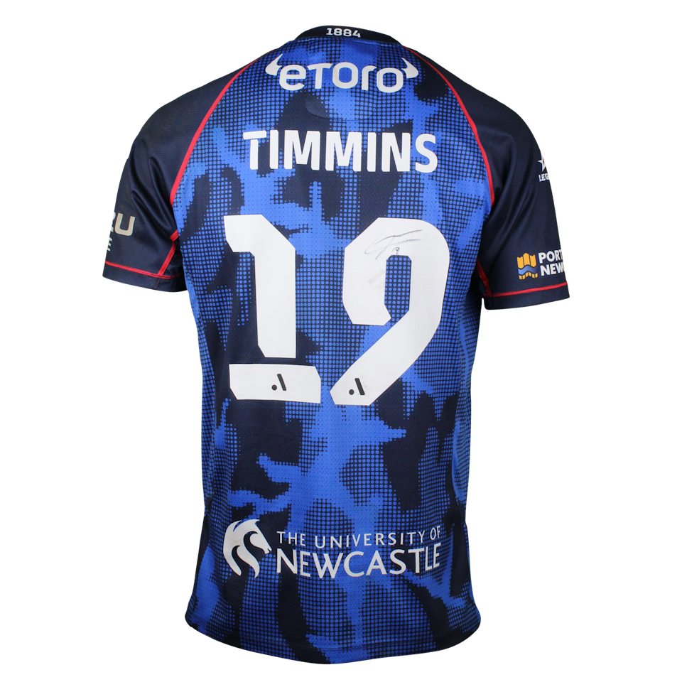 Callum Timmins Newcastle Jets shirt