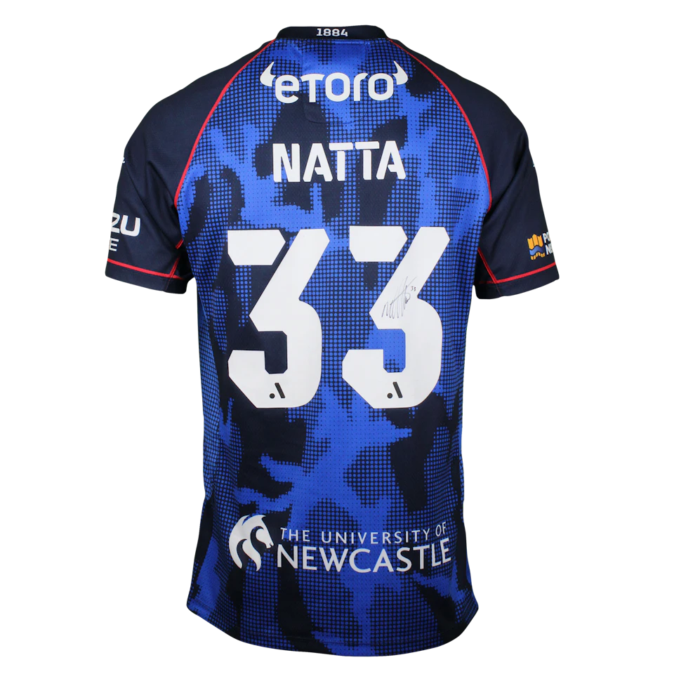 Mark Natta Newcastle Jets jersey