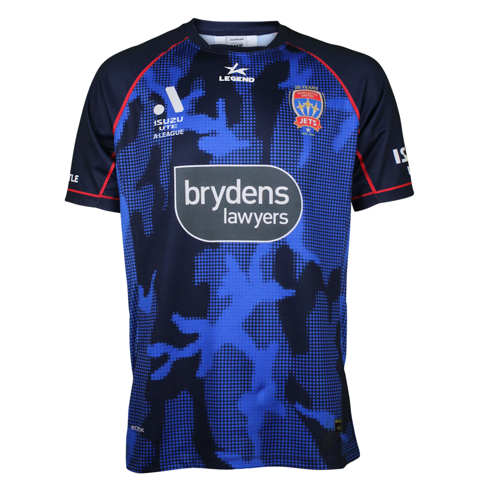 Mark Natta Newcastle Jets shirt