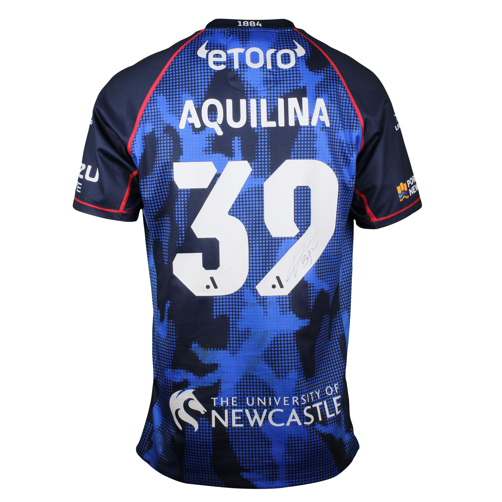 Thomas Aquilina Newcastle Jets shirt