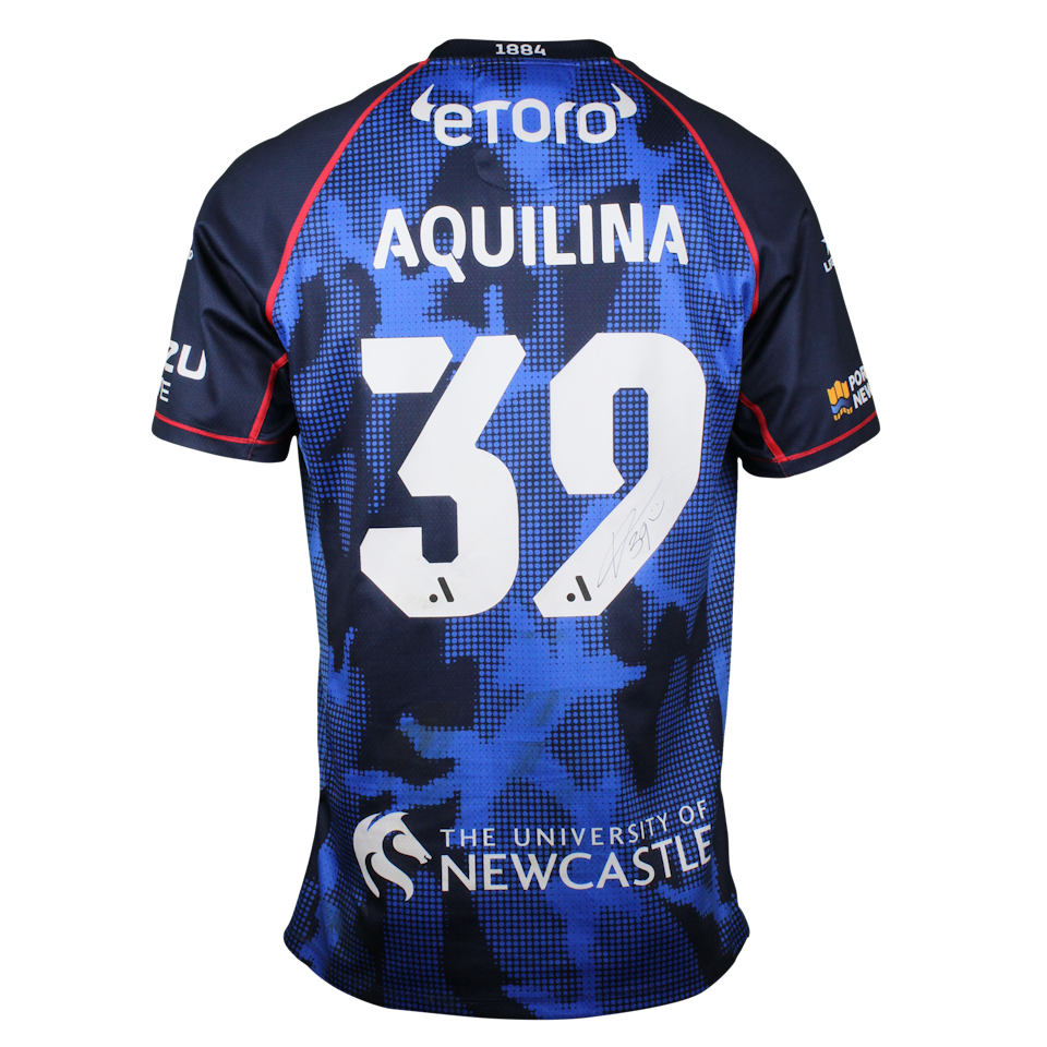 Thomas Aquilina Newcastle Jets shirt