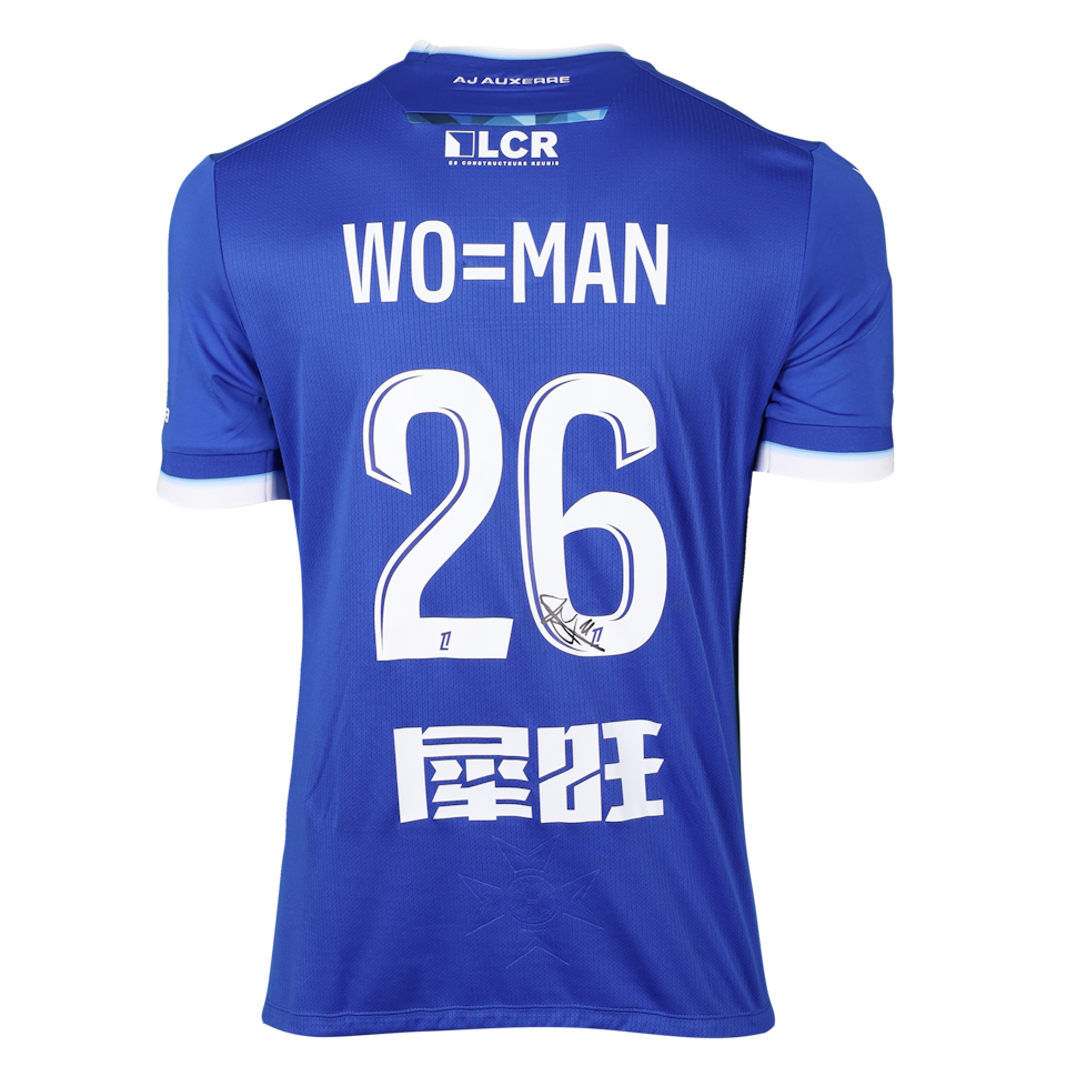 Paul Joly AJ Auxerre shirt