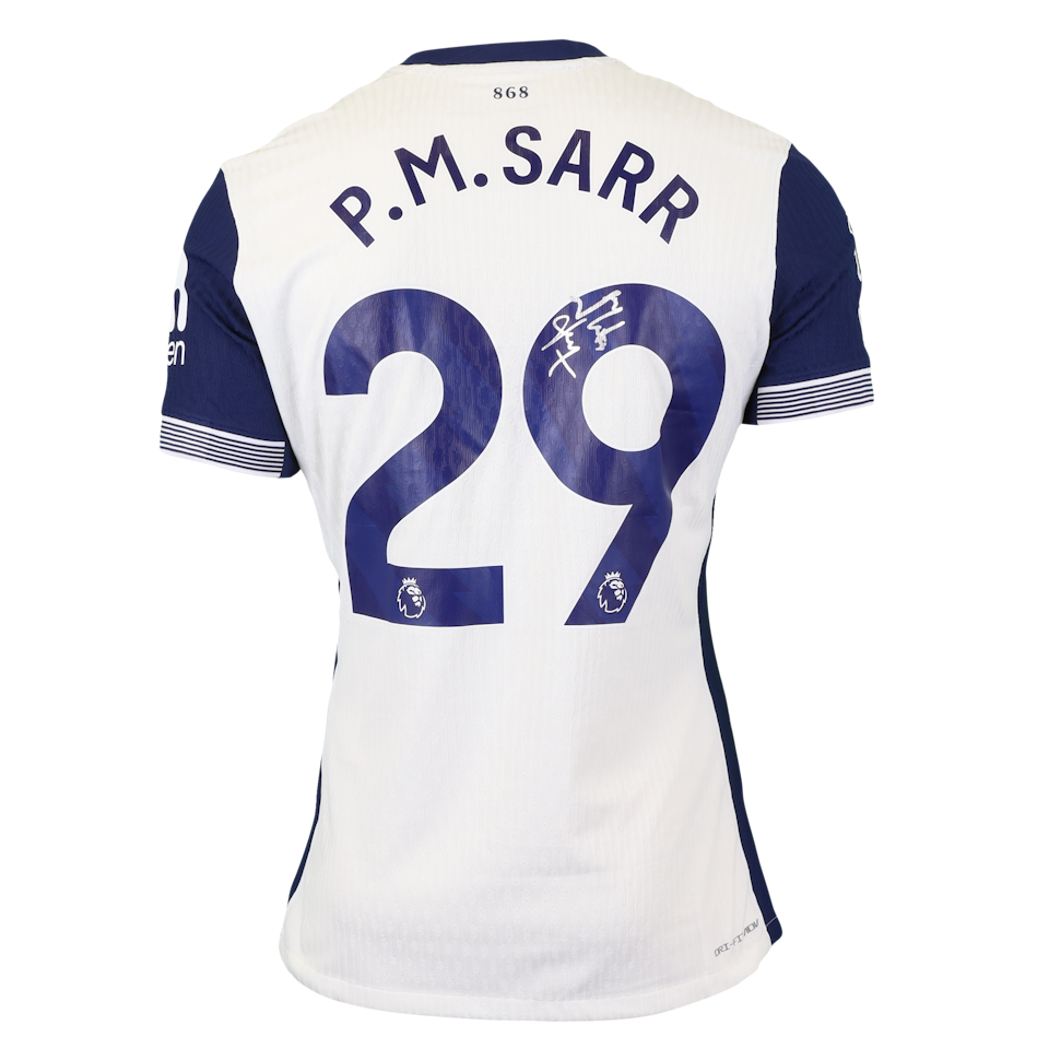 Pape Matar Sarr Tottenham Hotspur shirt
