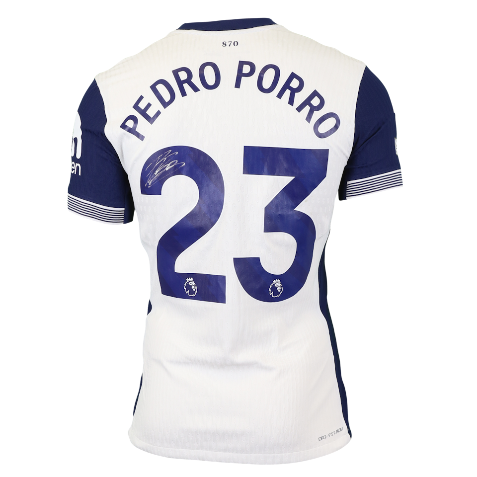 Pedro Porro Tottenham Hotspur jersey