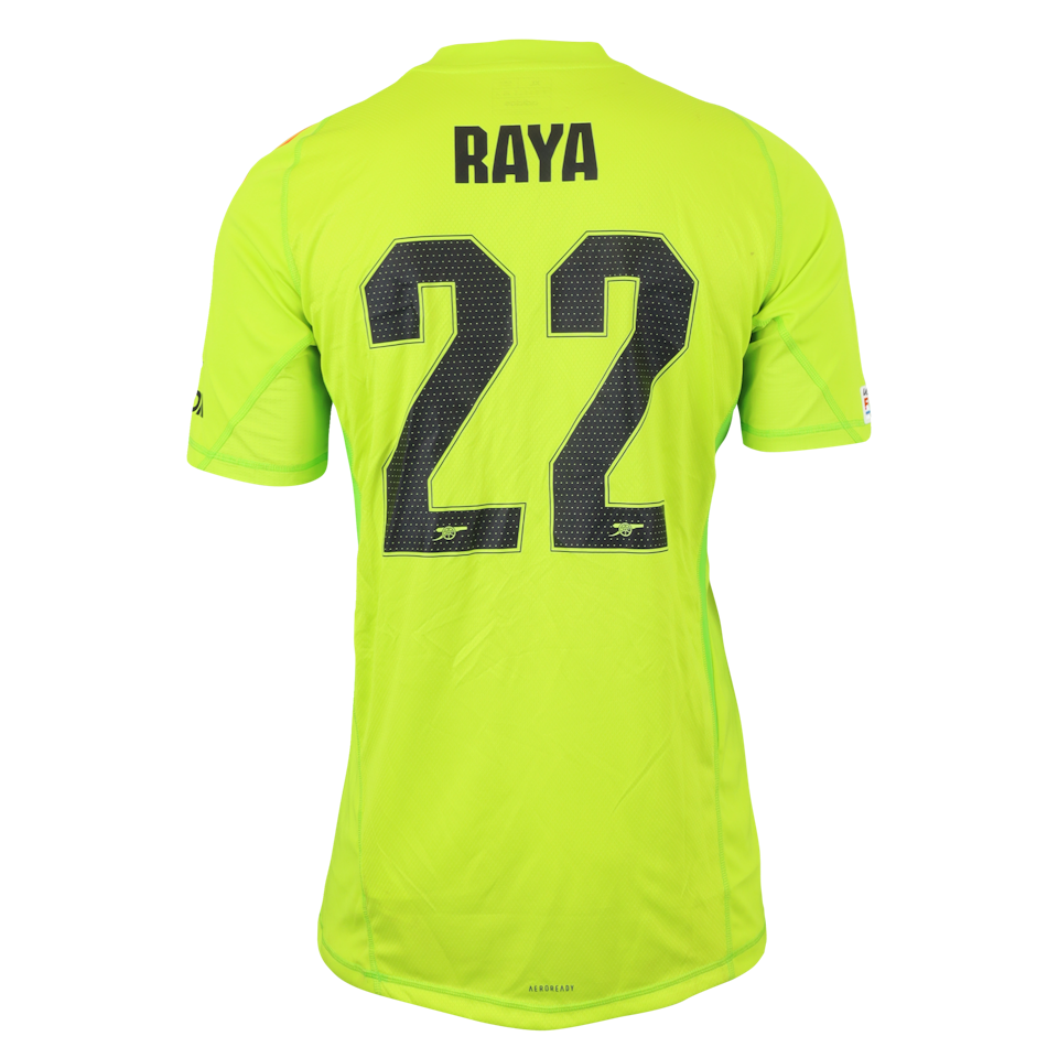 David Raya  Arsenal shirt