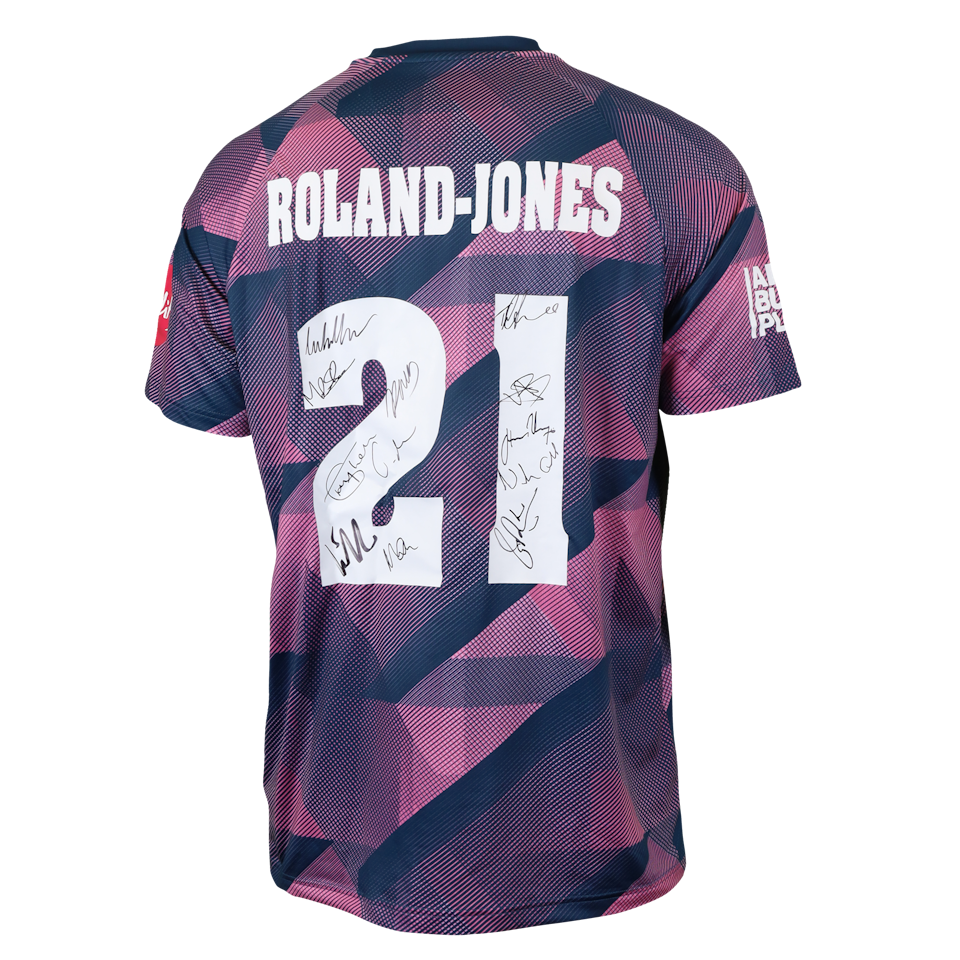 Toby Roland Jones Squad Signed Shirt