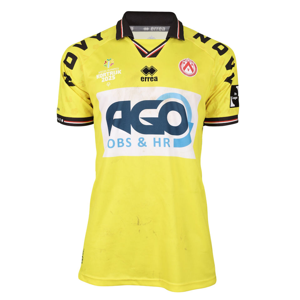 Lucas Pirard KV Kortrijk shirt