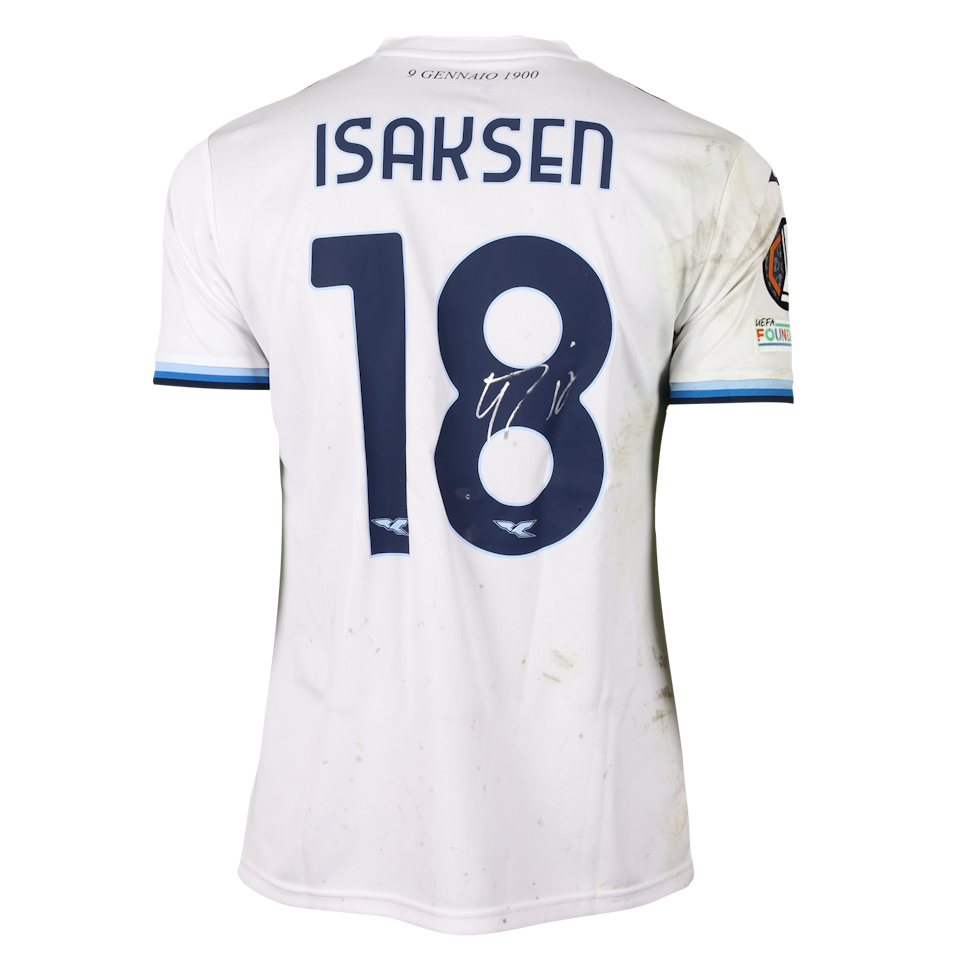 Gustav Isaksen Lazio shirt