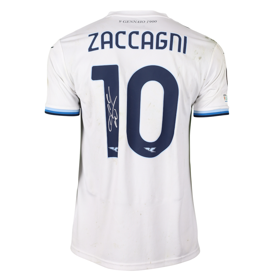Mattia Zaccagni Lazio shirt