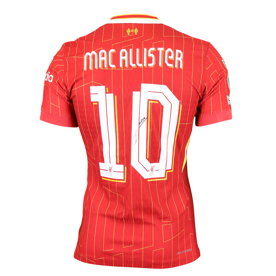 Alexis Mac Allister Liverpool forması