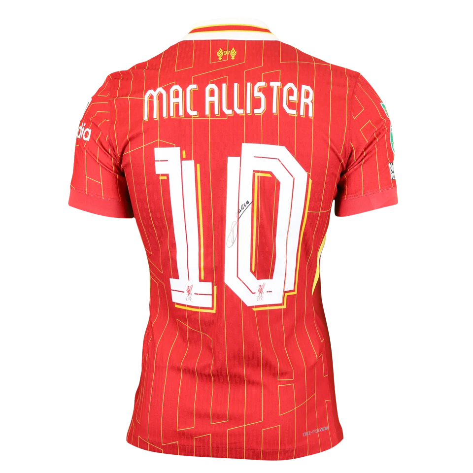 Alexis Mac Allister Liverpool shirt