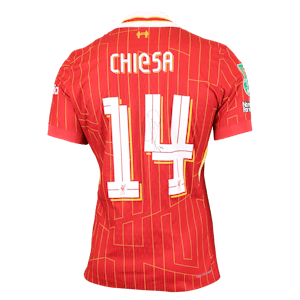 Federico Chiesa Liverpool shirt
