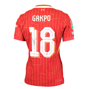 Cody Gakpo Liverpool shirt