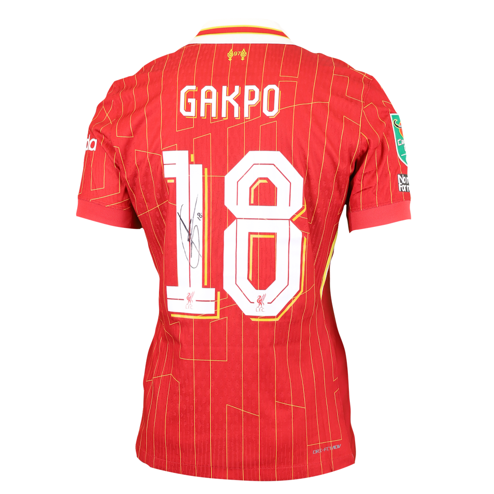 Cody Gakpo Liverpool shirt