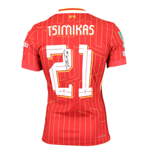 Konstantinos Tsimikas Liverpool shirt