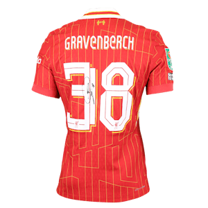Ryan Gravenberch Liverpool のシャツ
