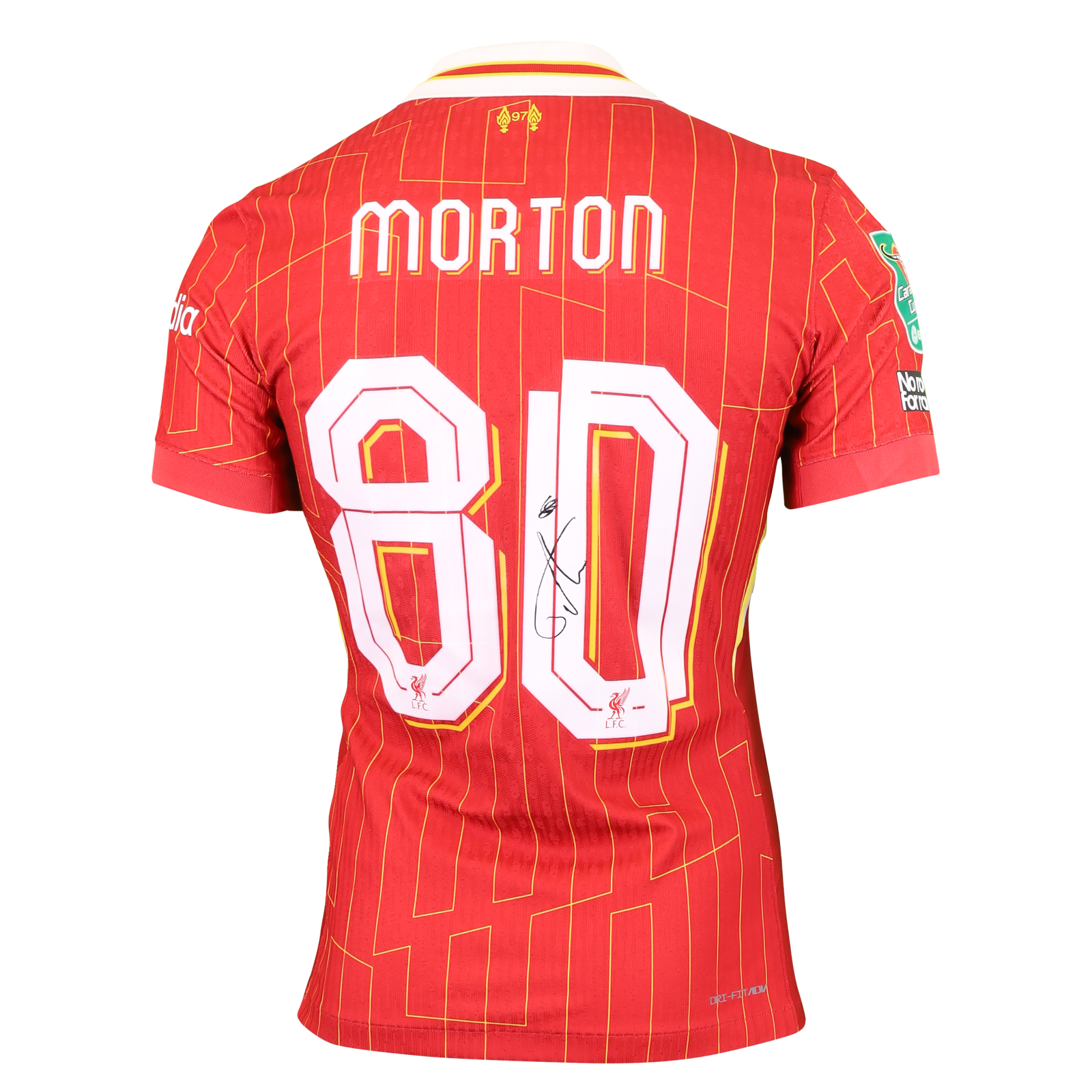 Tyler Morton Liverpool jersey