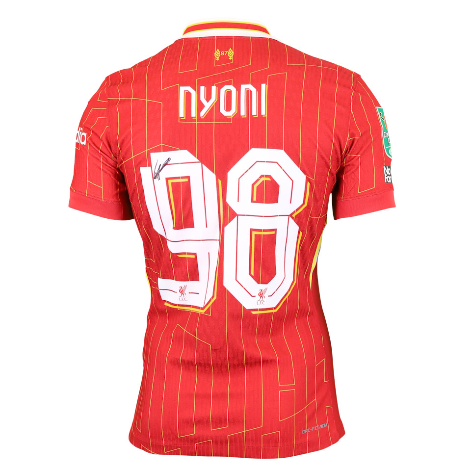 Trey Nyoni Liverpool shirt