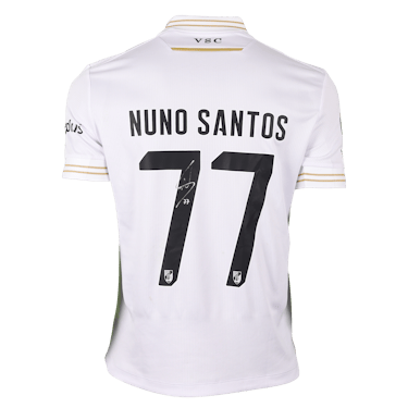 Vitória SC-Trikot von Nuno Miguel Valente Santos