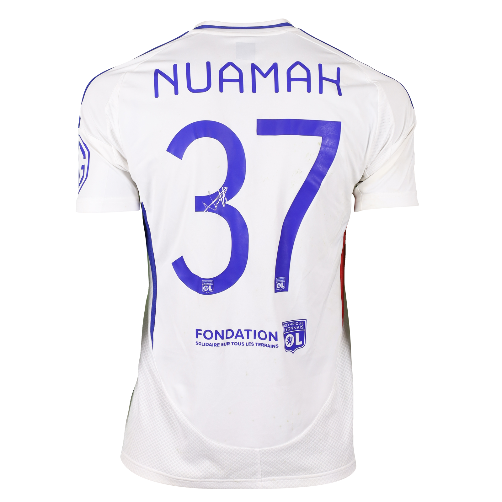 Ernest Nuamah Olympique Lyonnais shirt