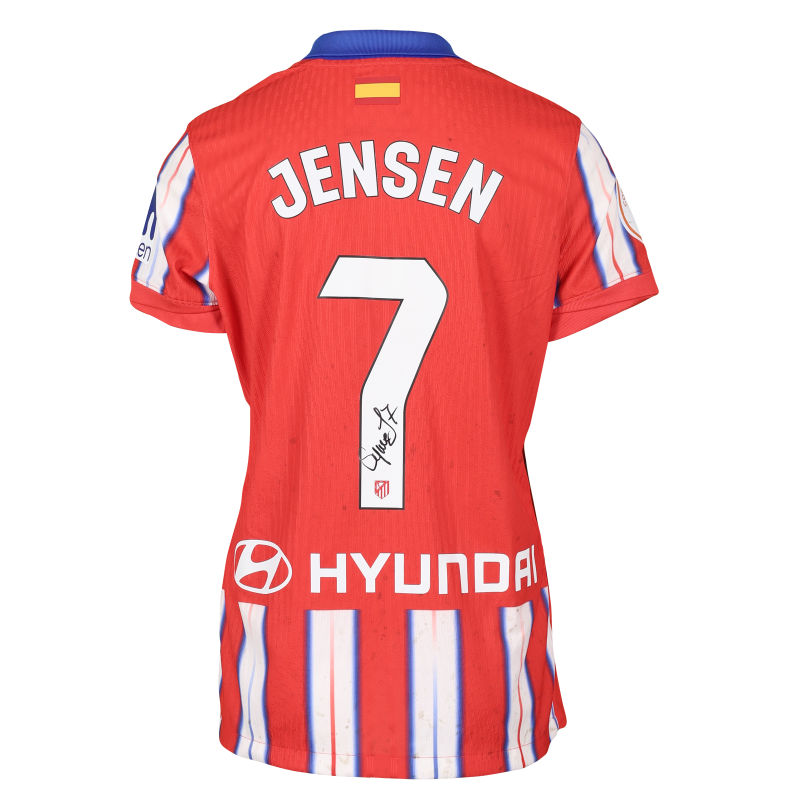 Official Atlético de Madrid Femenino Soccer Game-Worn Jerseys