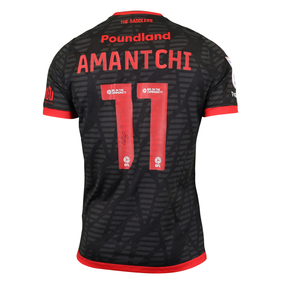 Levi Amantchi Walsall jersey