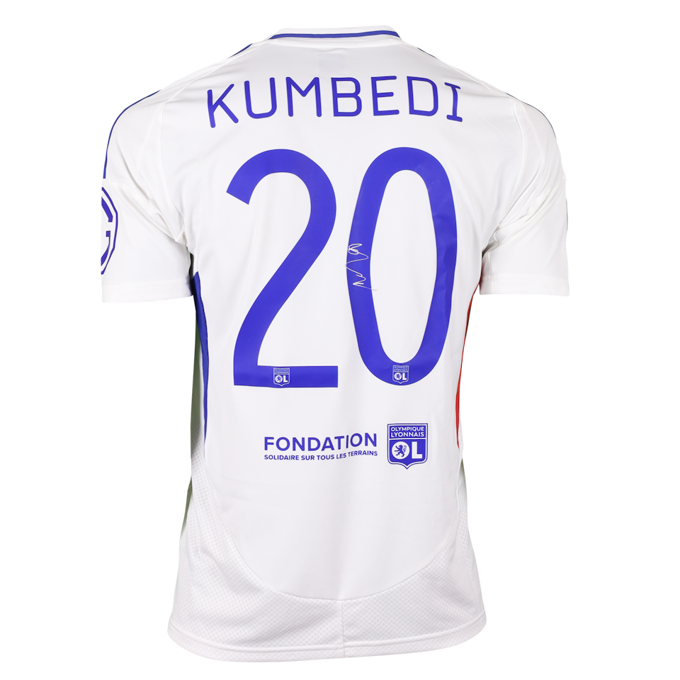 Sael Kumbedi Olympique Lyonnais shirt